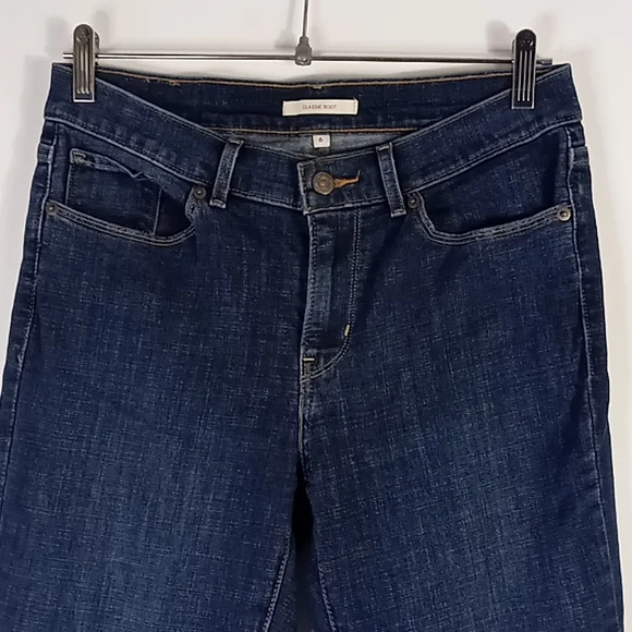 Levi's Classic Boot Mid-Rise Blue Jeans Size 6M - Picture 6 of 16